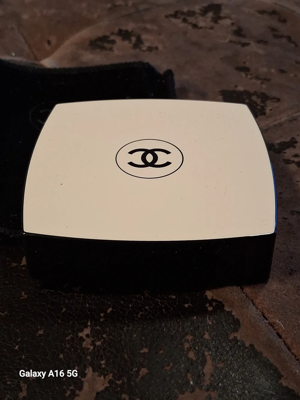 Chanel Compact Foundation with Mirror W/ Velvet Pouch